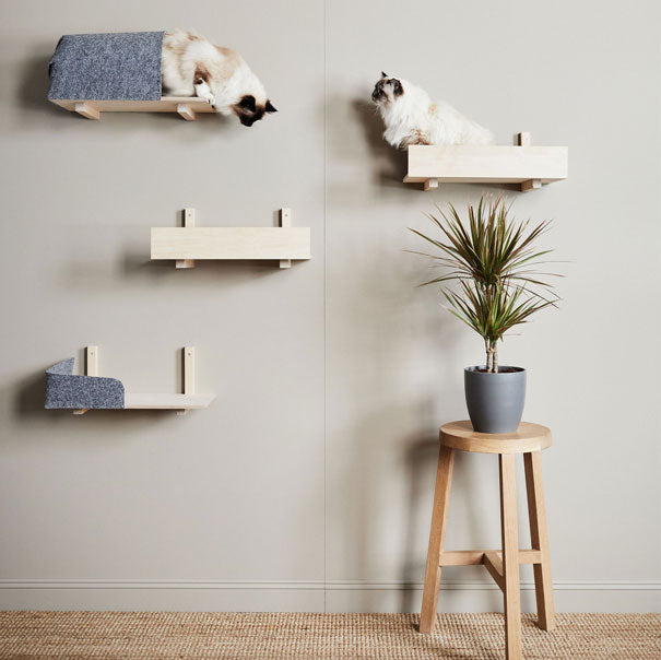 cat wall shelves kissan seinahyllyt
