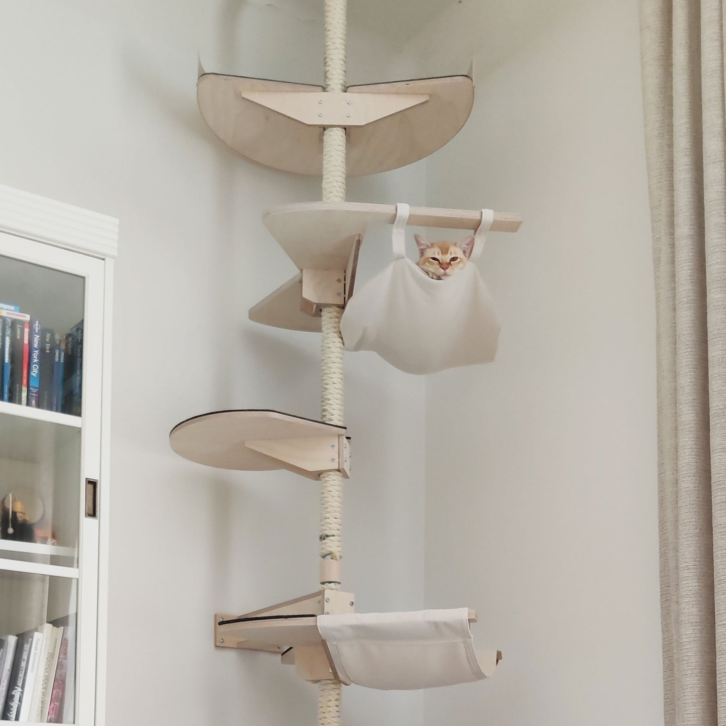 kissapuun keinu riippumatto cat tree swing hammock