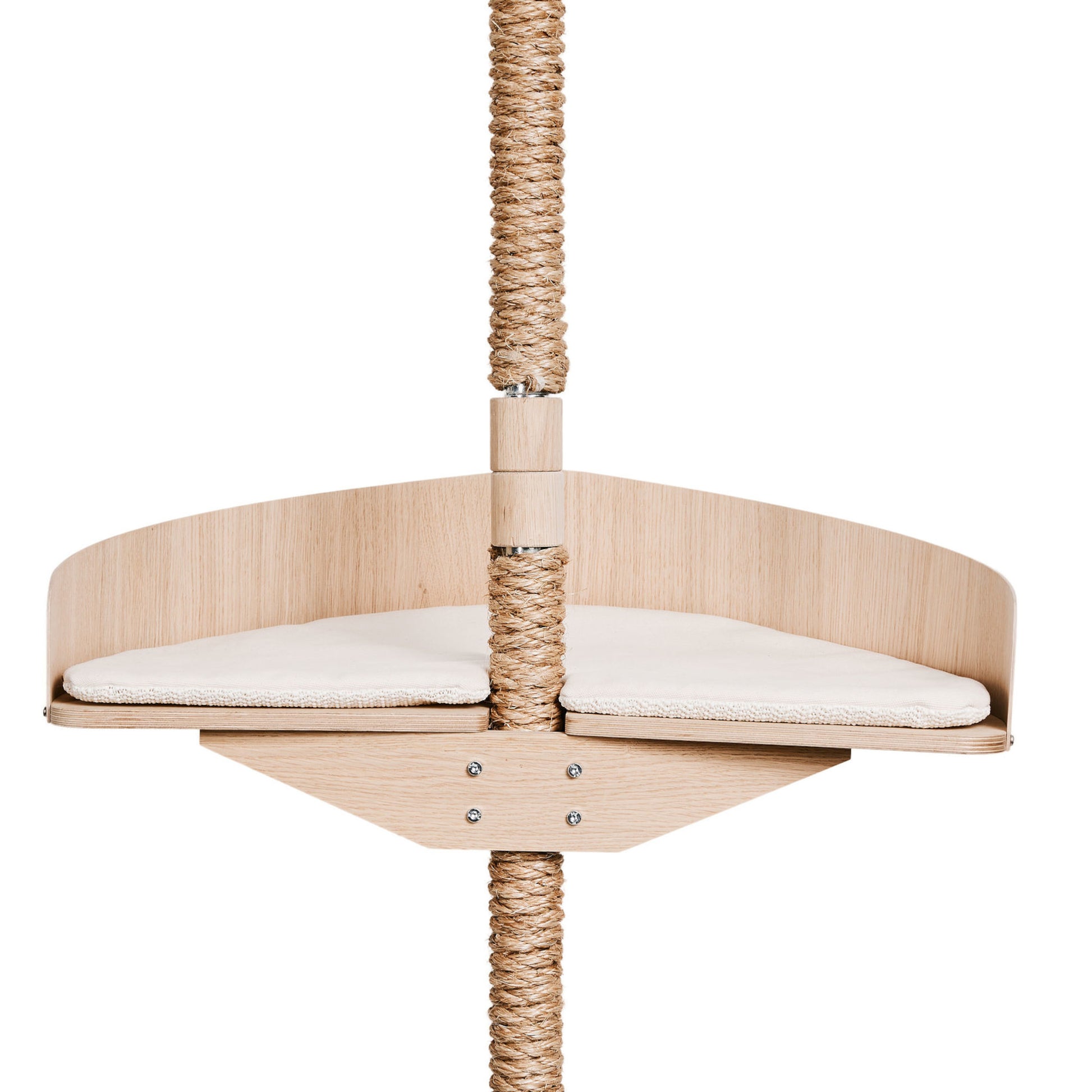 kissapuun tuplataso ja tuplatason pestävä nukkuma-alusta washable double perch cat cushion