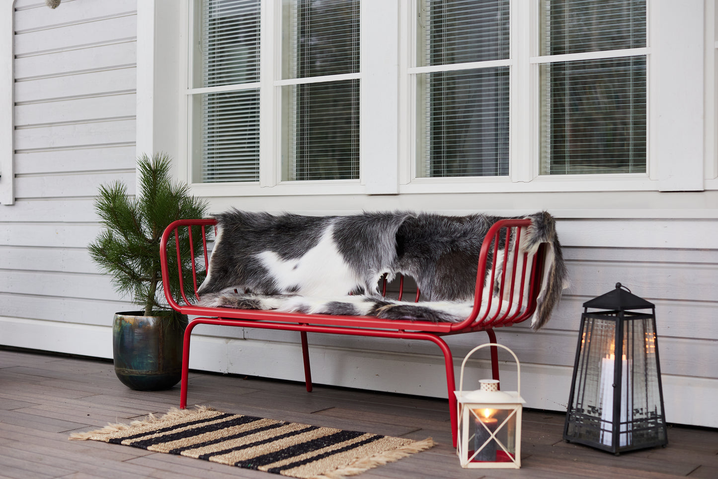 Hair-on goat skin for your Kissapuu tree